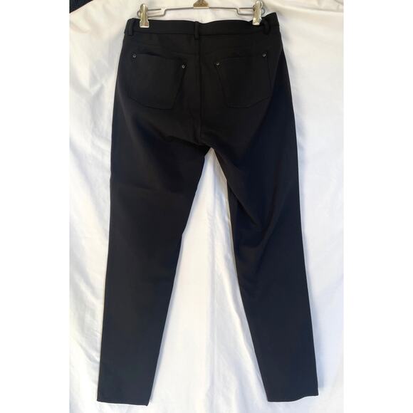 Lafayette 148 Mercer Pant, Black Stretch, Size 4 - Picture 3 of 7